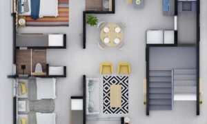 PLANTA DOS DORMITORIOS